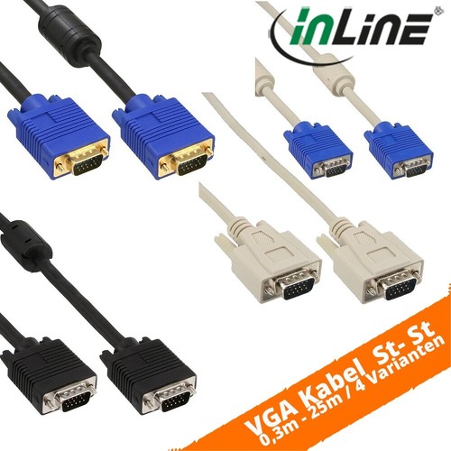 Vga kabel 15pol stecker - vga,