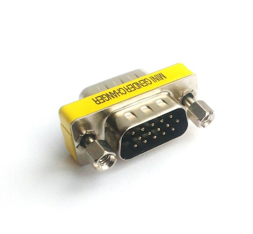 Vga mini gender changer hd - s-vga,