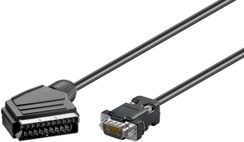Scart 20pol auf vga 15pol - auf,