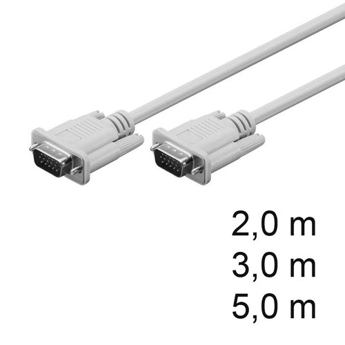 Vga monitor kabel 15pol - vga, für