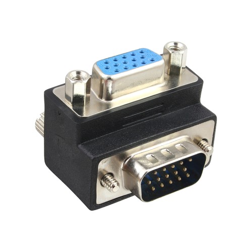 Inline vga adapter - vga, 90°